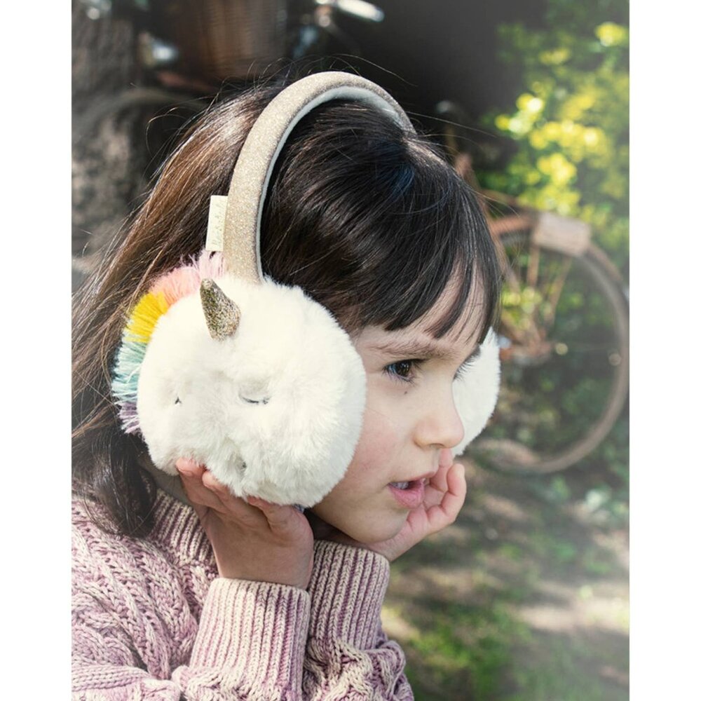 Rainbow Unicorn Earmuffs - Picture 4 of 4